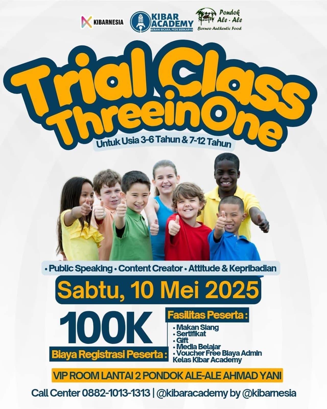 Trial Class Three in One